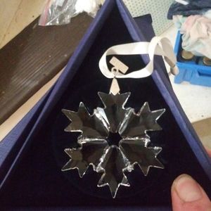 Swarovski 2018 limited edition ornament and small glass ornaments!!!